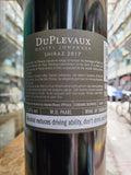 Du Plevaux Range (Shiraz) Wellington South Africa 2017